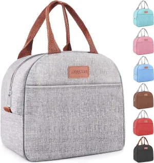 Leakproof Insulated Lunch Bag, Tote Cooler Lunch Bag for Work Travel Outdoor