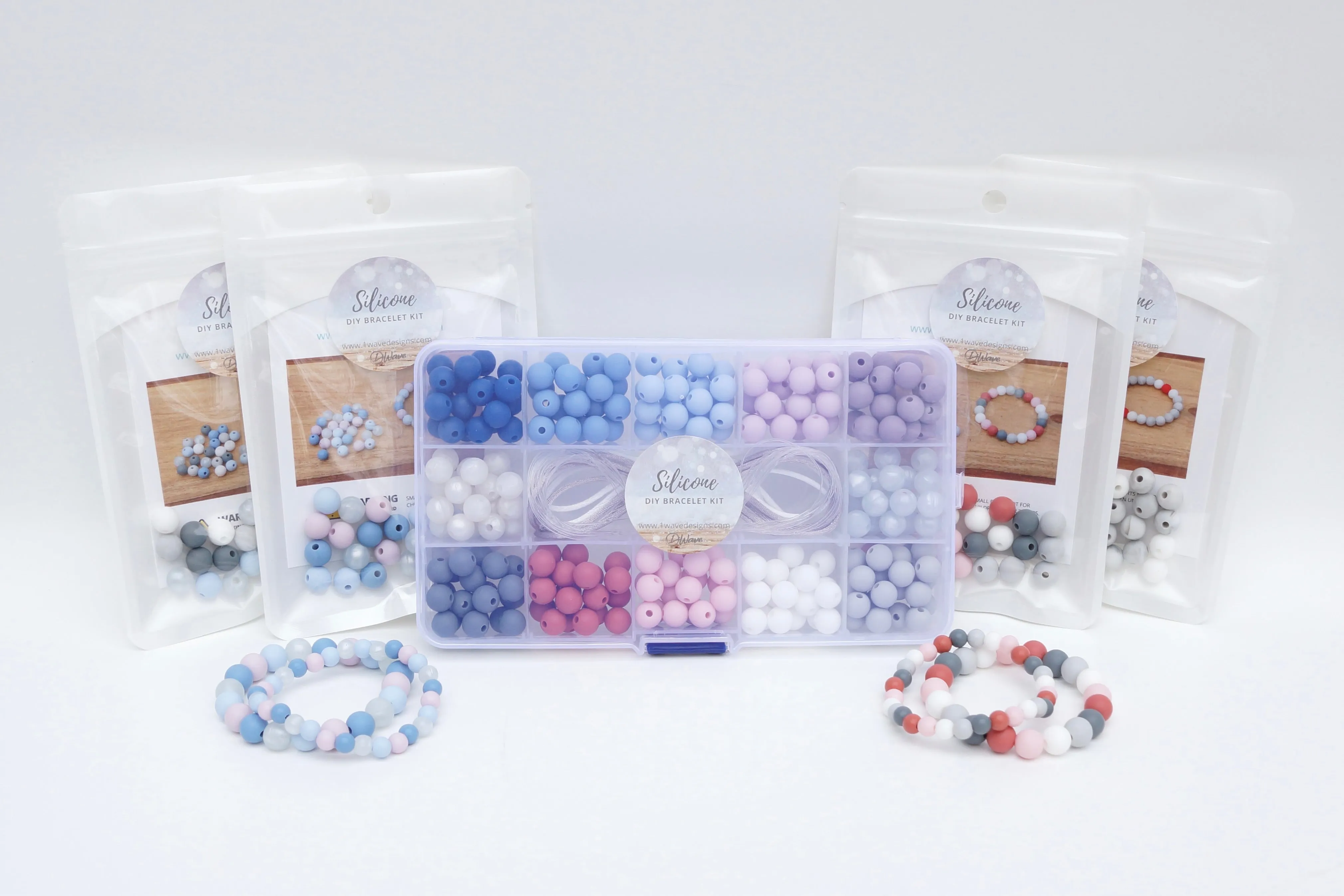 Let it Snow Bracelet Kit