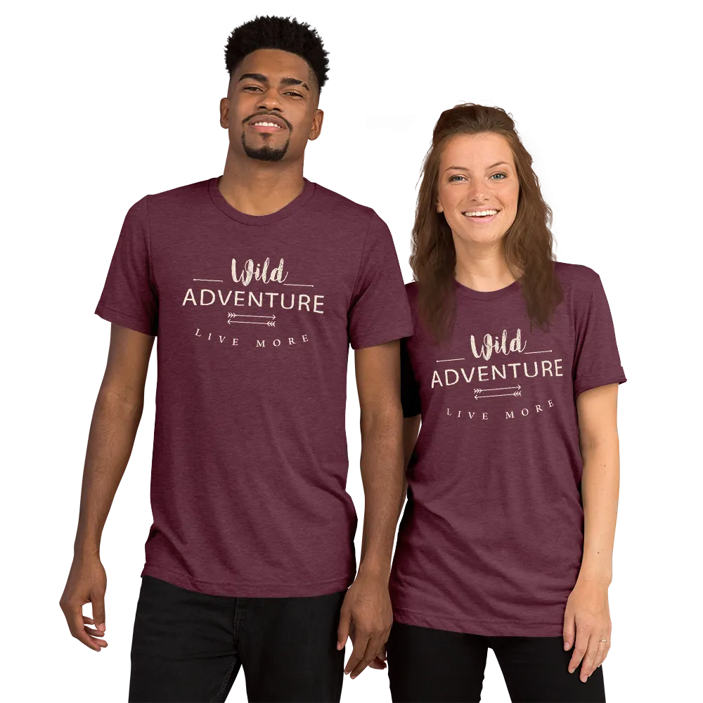 Live More Wild Adventure Short sleeve t-shirt