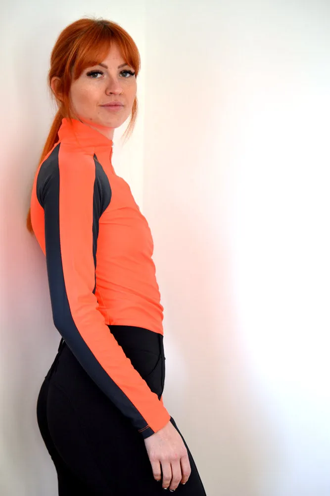 Long Sleeve Base Layer - Orange
