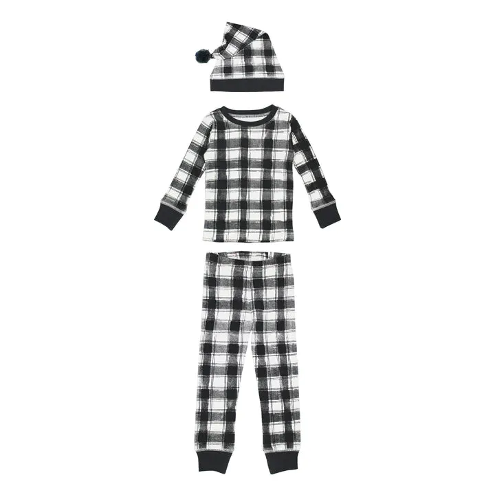 Lovedbaby - PJ and Cap Set - Kids Holiday - Winter's Night