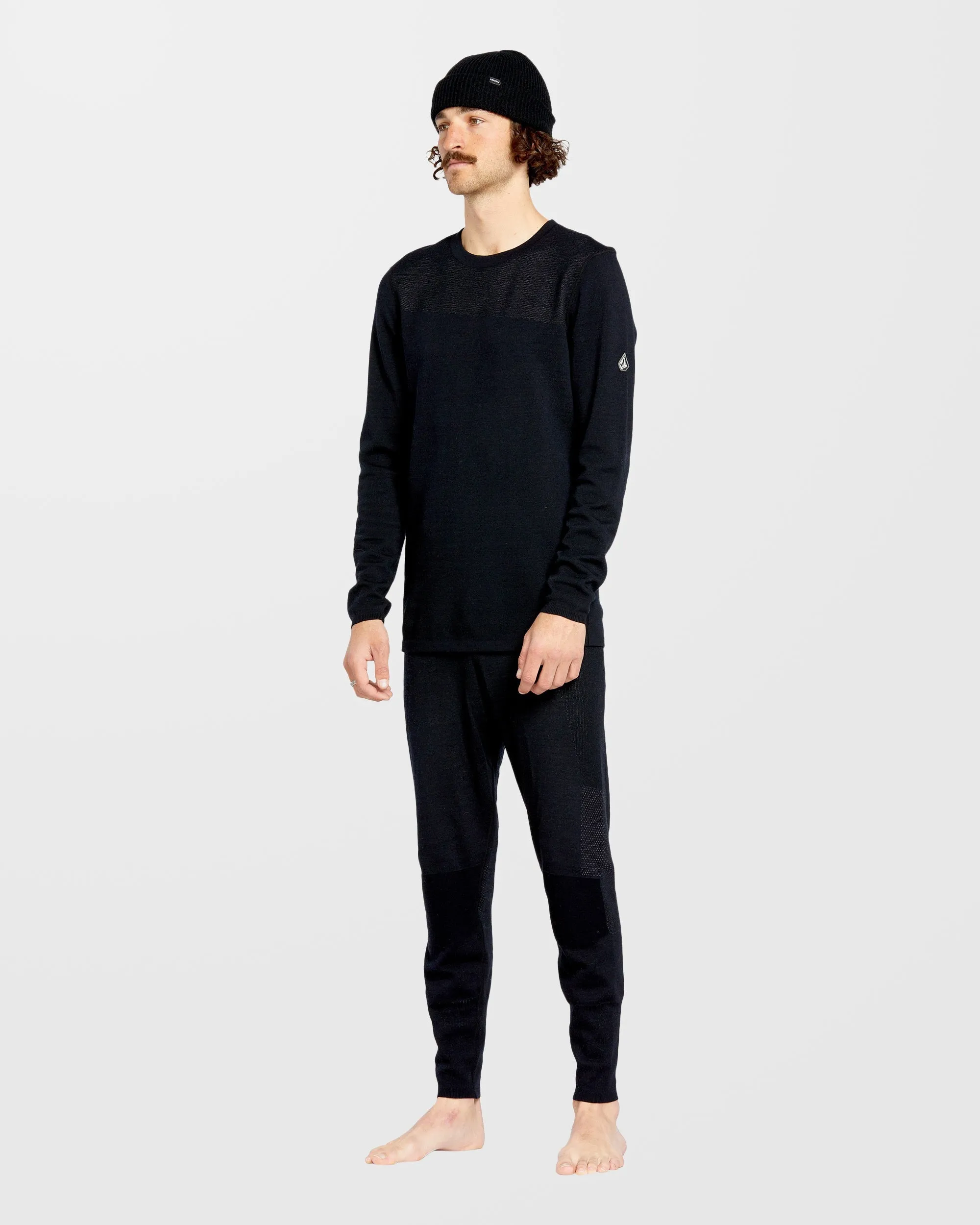M Engineered Base Layer Langarmshirt - Black