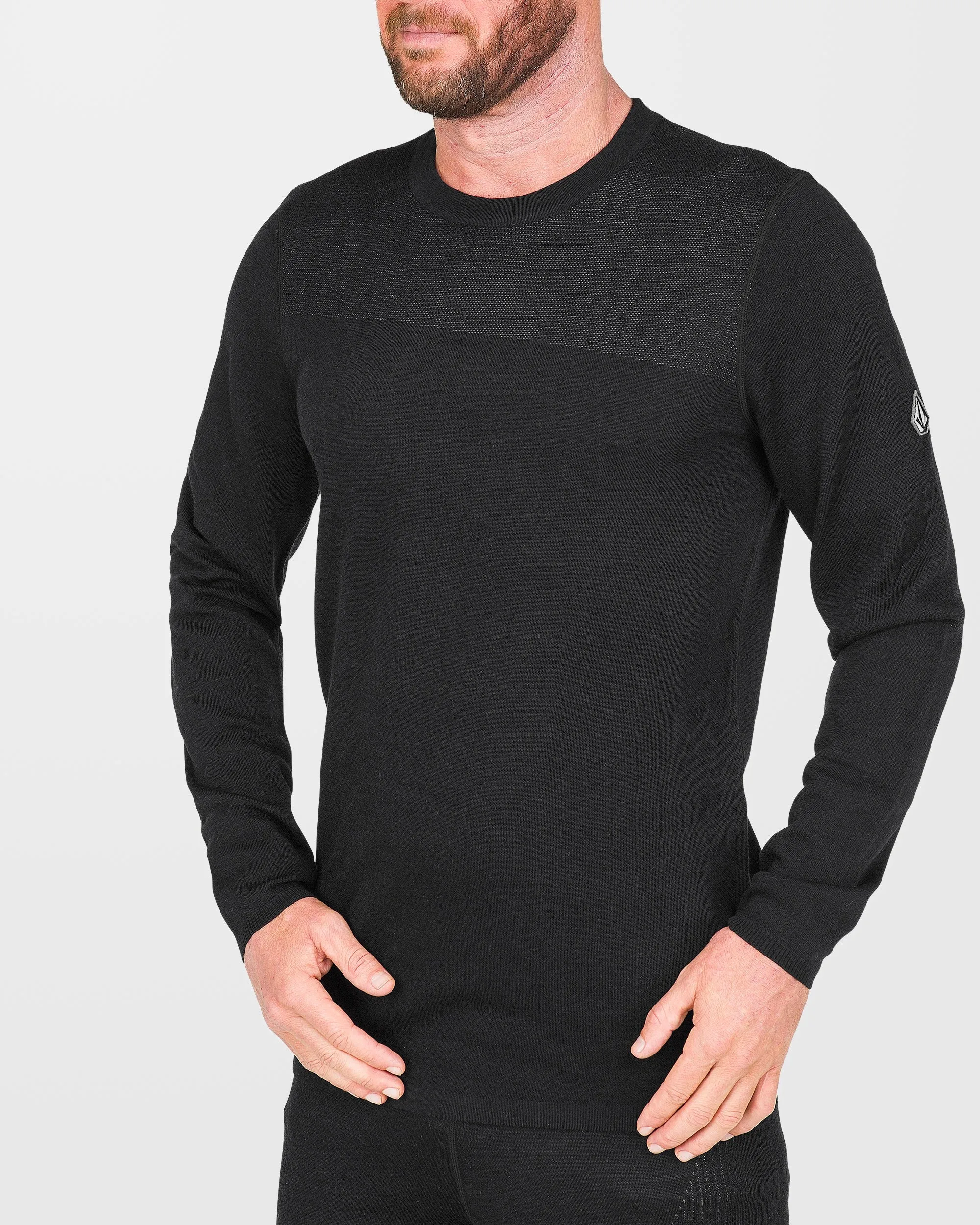 M Engineered Base Layer Langarmshirt - Black