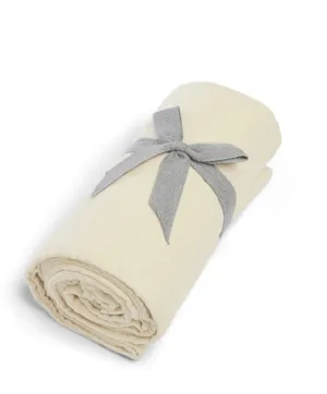 Mamas & Papas Welcome To The World Seedling Muslin Blanket - Linen