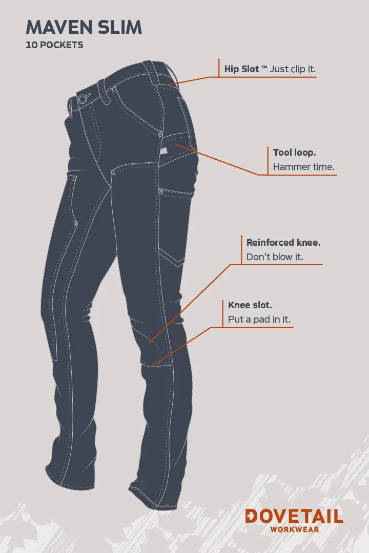 Maven Slim in Power Stretch Denim
