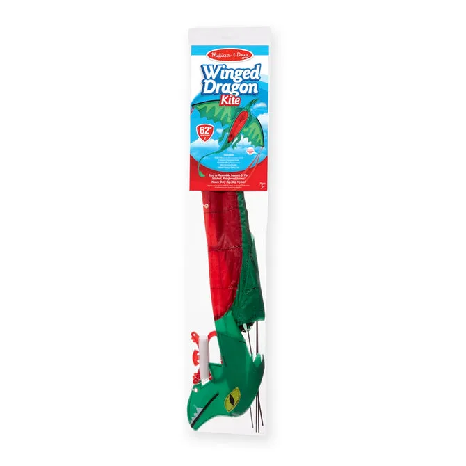 Melissa & Doug Winged Dragon Shaped Kite