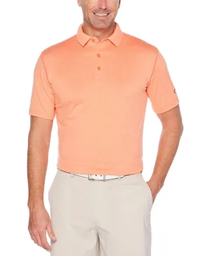Mens Cooling Heathered Polo