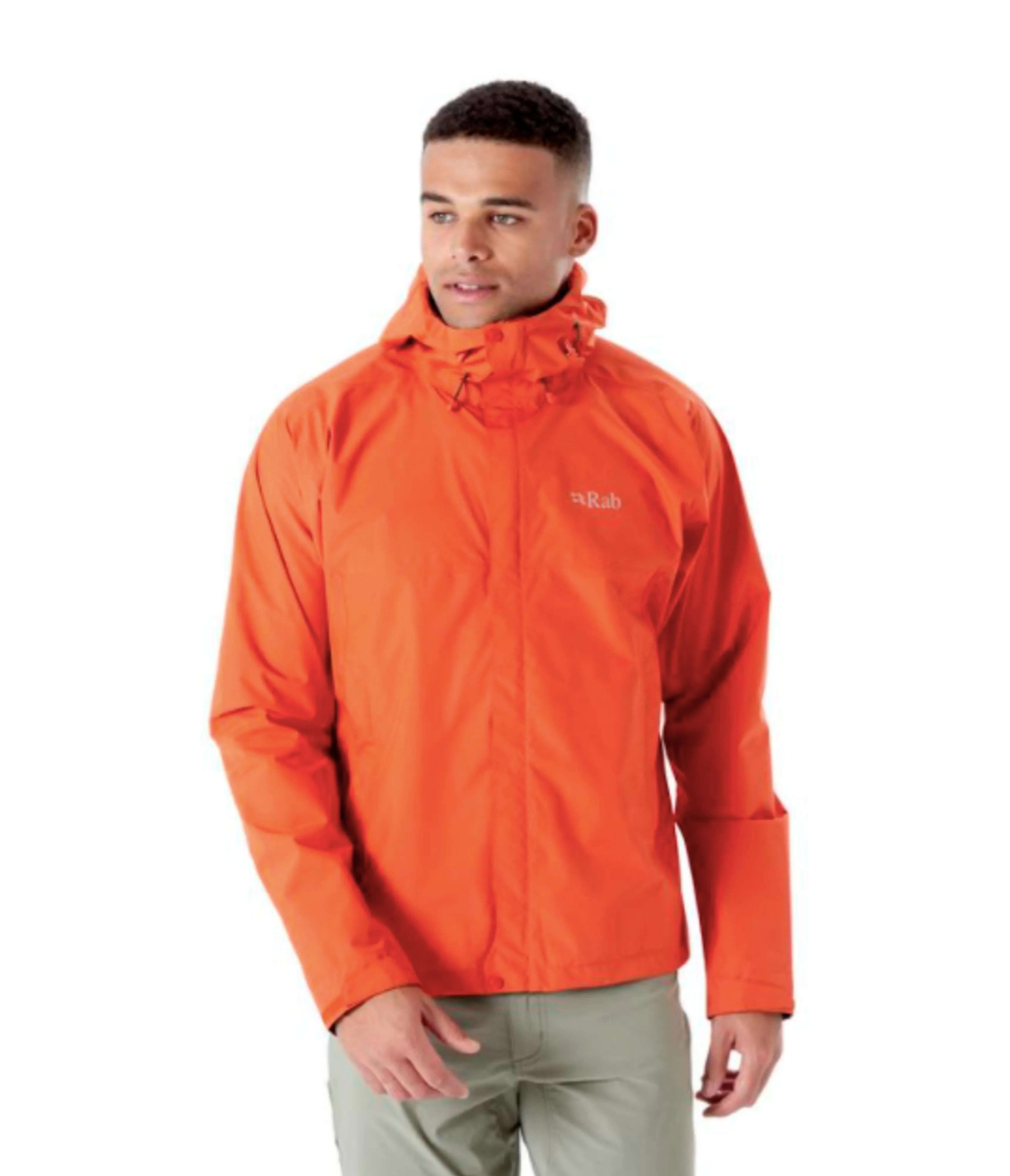 MEN'S DOWNPOUR ECO JACKET - FIRECRACKER