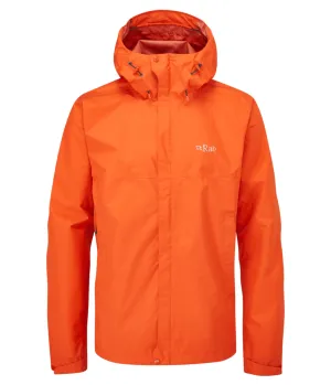 MEN'S DOWNPOUR ECO JACKET - FIRECRACKER