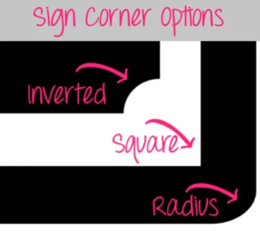Metal Sign with 18" Straight Bracket - 2-Sided Perfect for Businesses, House Signs and more! Outdoor