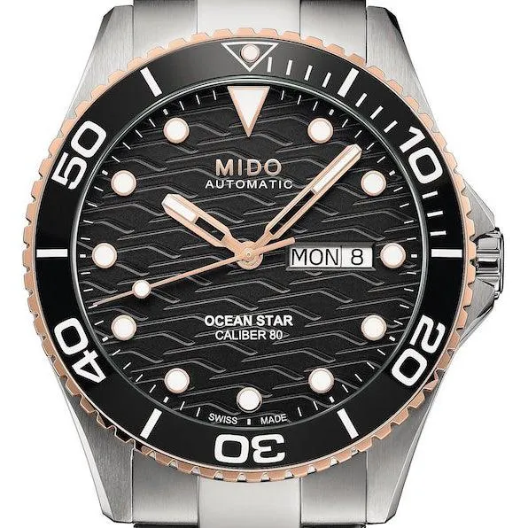 Mido Mido Ocean Star Clock Caliber 80 42mm Black Automatic Steel M042.430.21.051.00