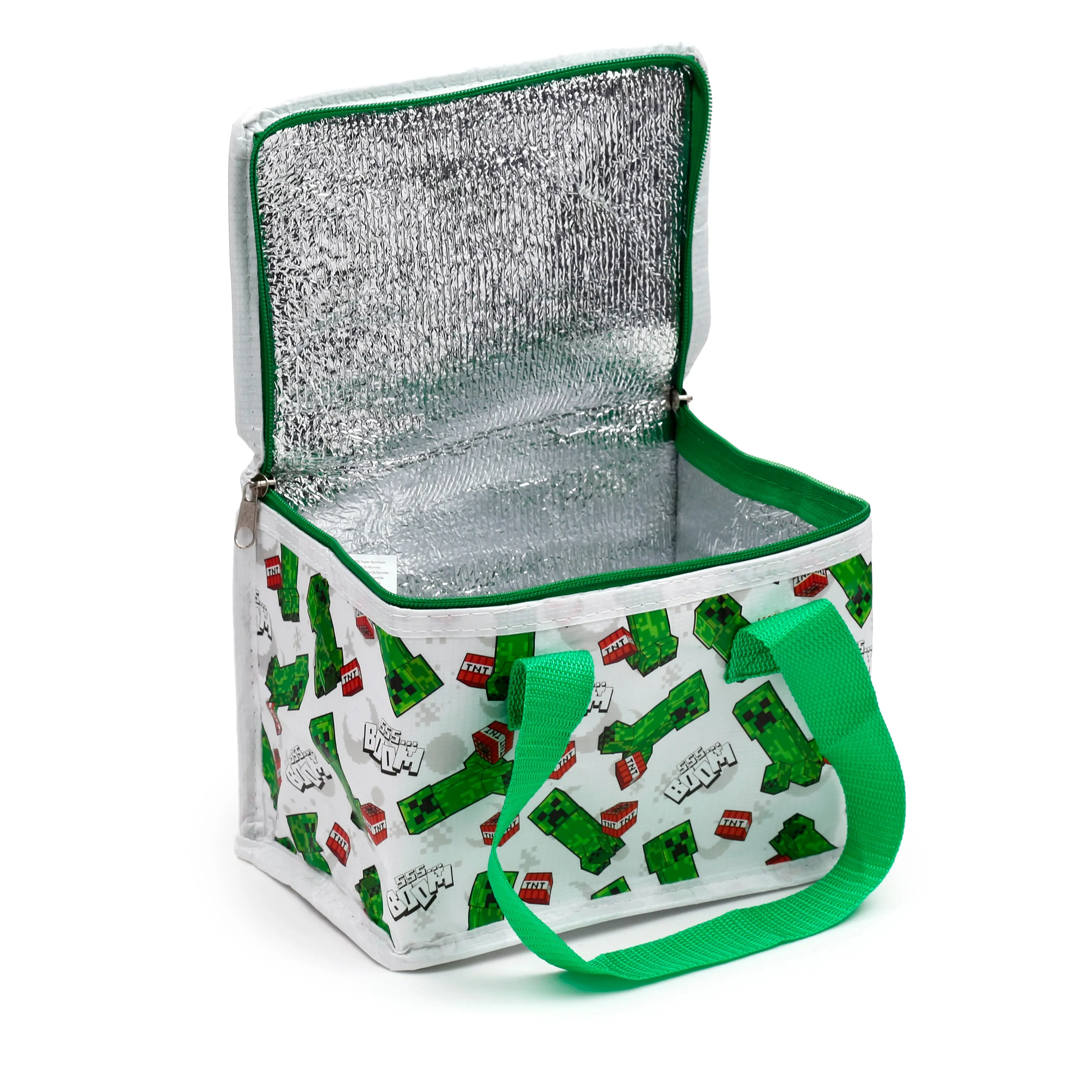 Minecraft Creeper & TNT RPET Cool Bag