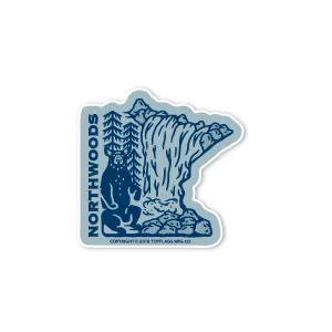 Minnesota Northwoods sticker