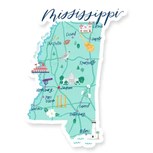 Mississippi State Sticker