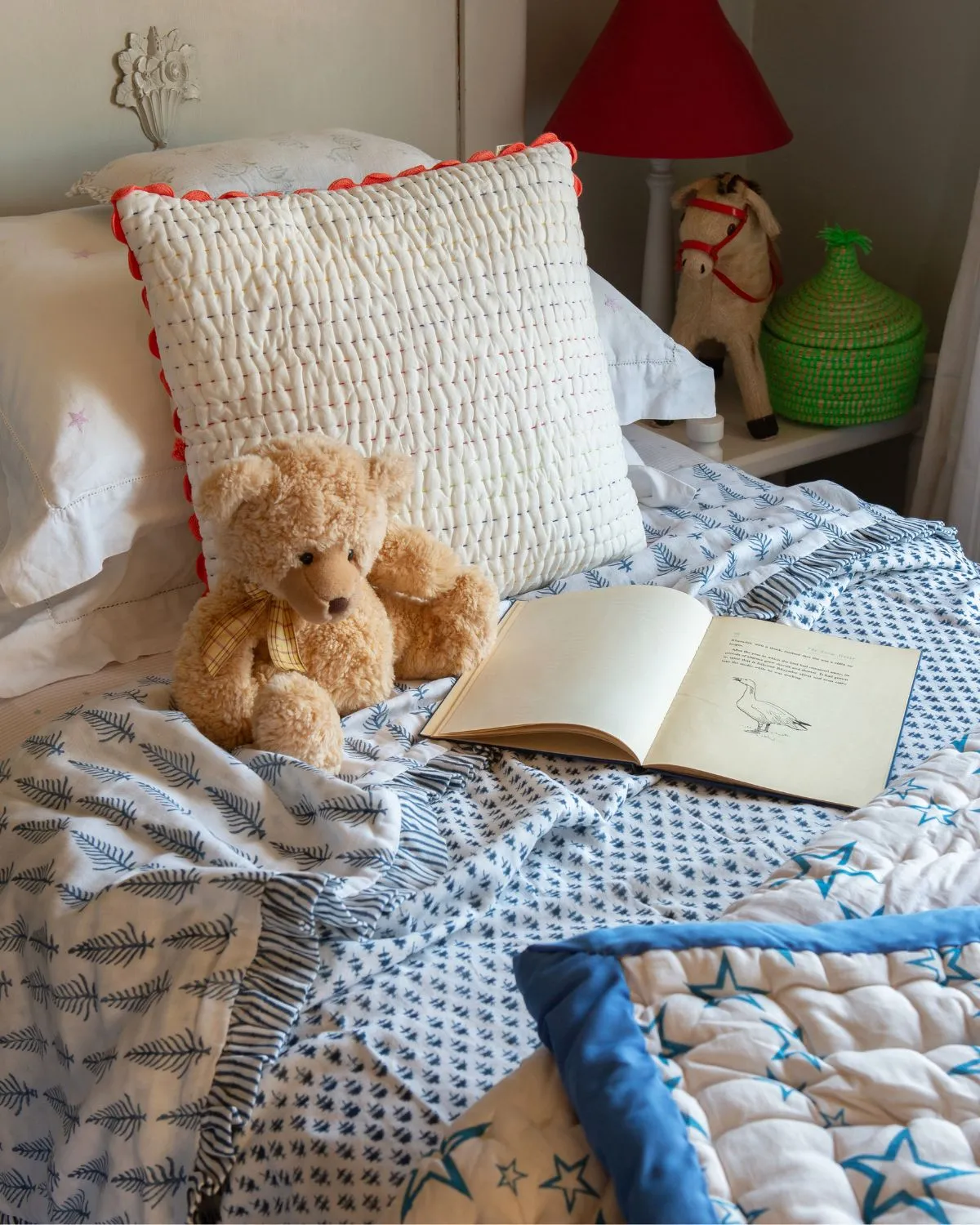 Muslin Ruffle Blanket - Single