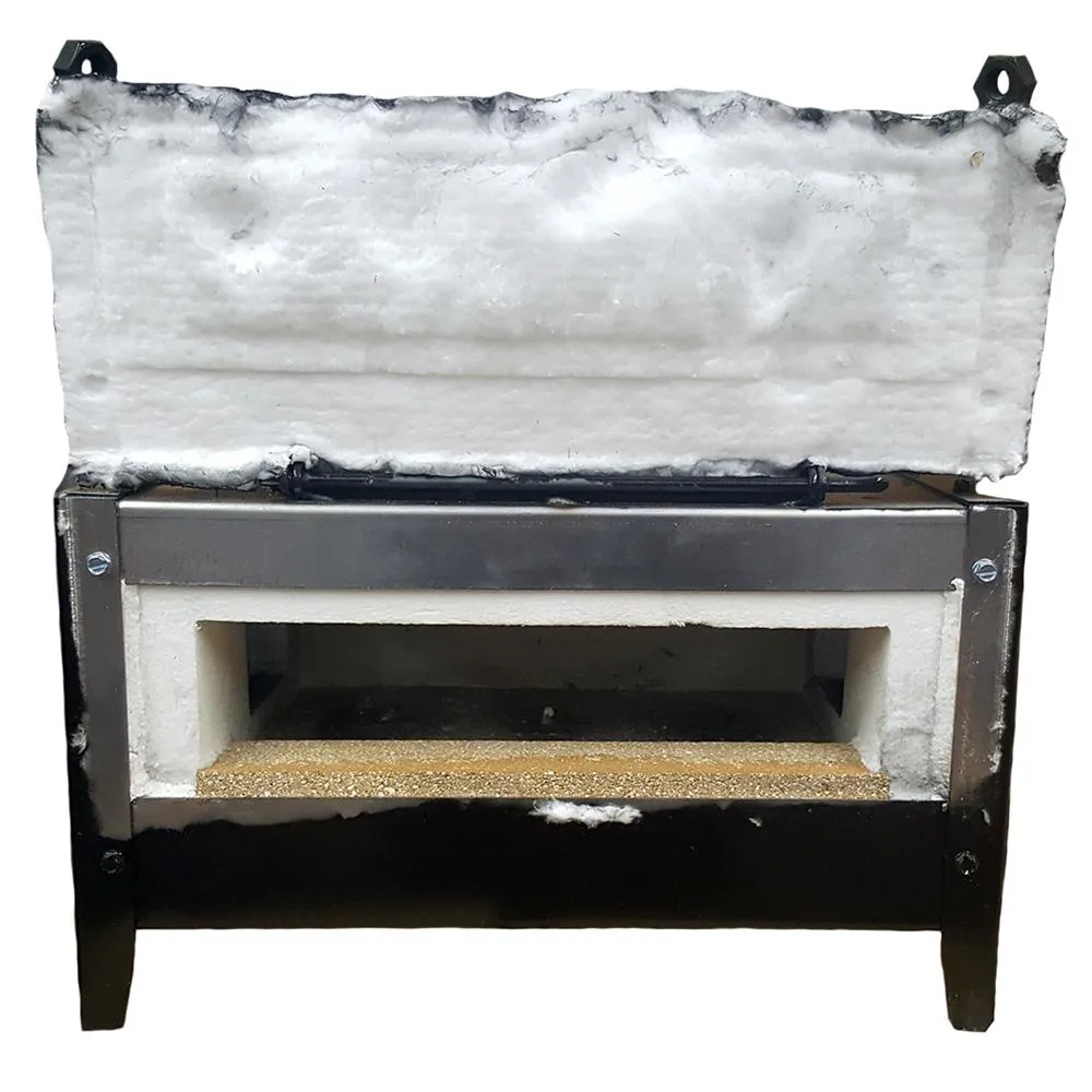 NC Whisper Lowboy Forge with 3 Burners   2 Side Ports