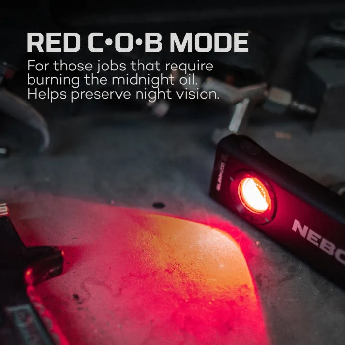 Nebo Slim  1200echargeable Pocket Light with Laser Pointer