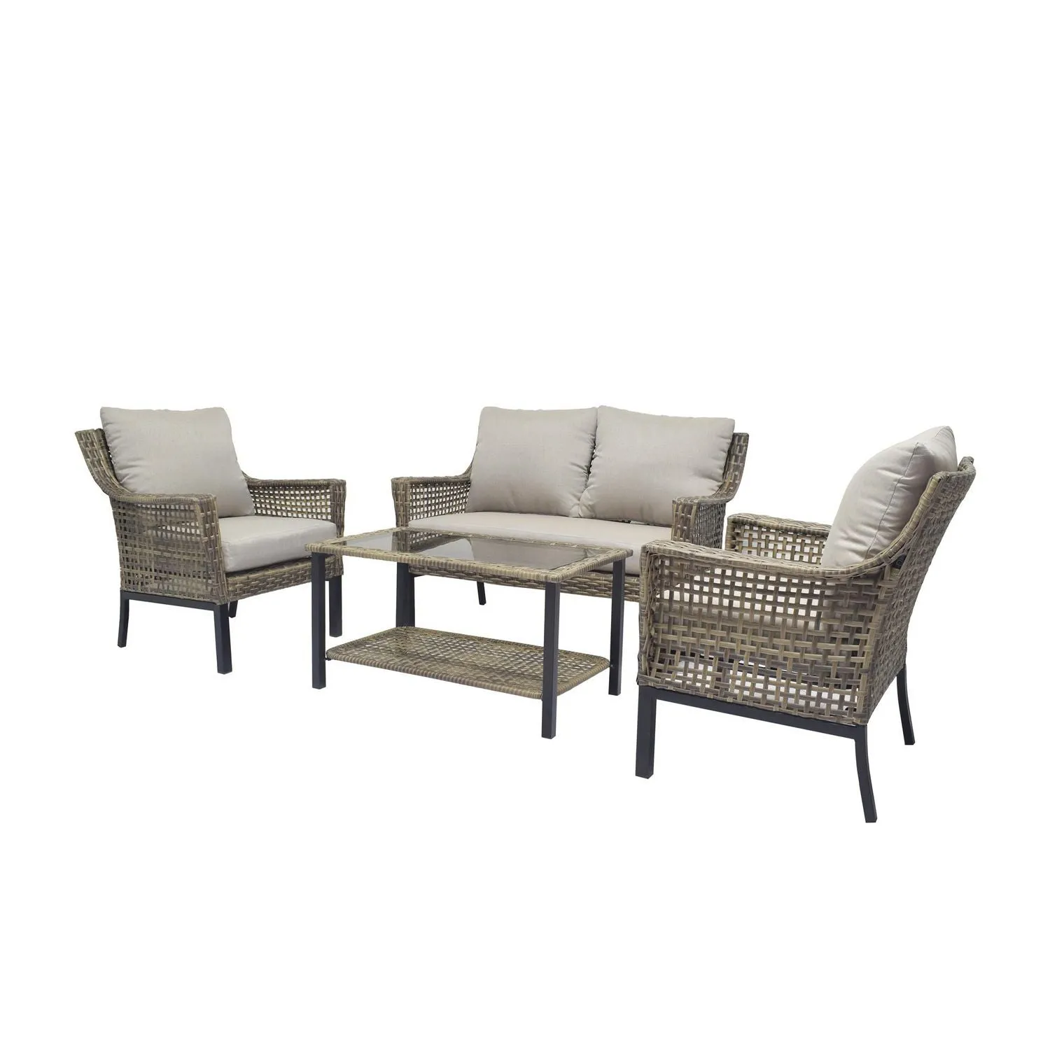 New in box! NIB! 11 Piece Hometrends Belmont Conversation Set w/Cushions! Retails $620 w/tax!