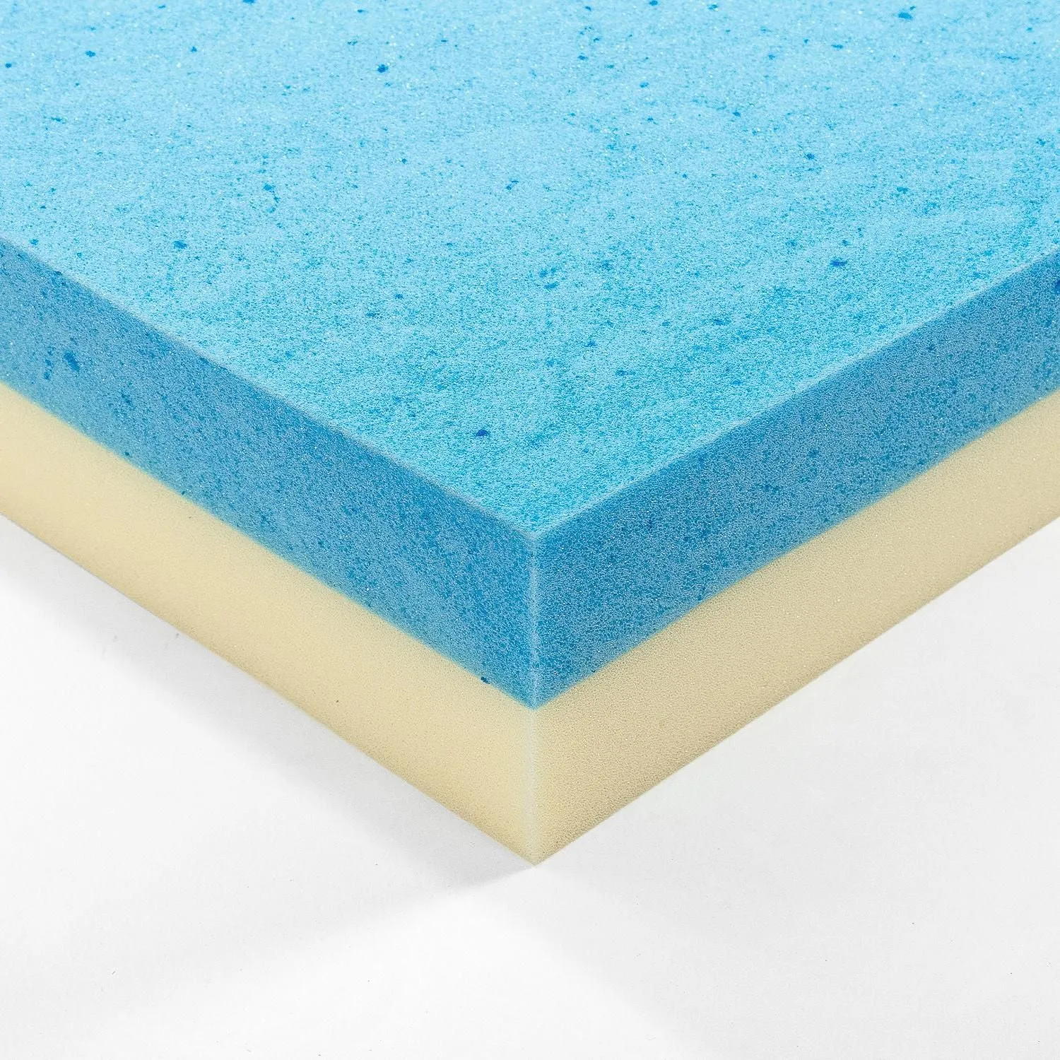 New Spa Sensations by Zinus 4" Cooling Gel Memory Foam Mattress Topper, QUEEN! Comes compressed in box for easy transport! Retails $190 