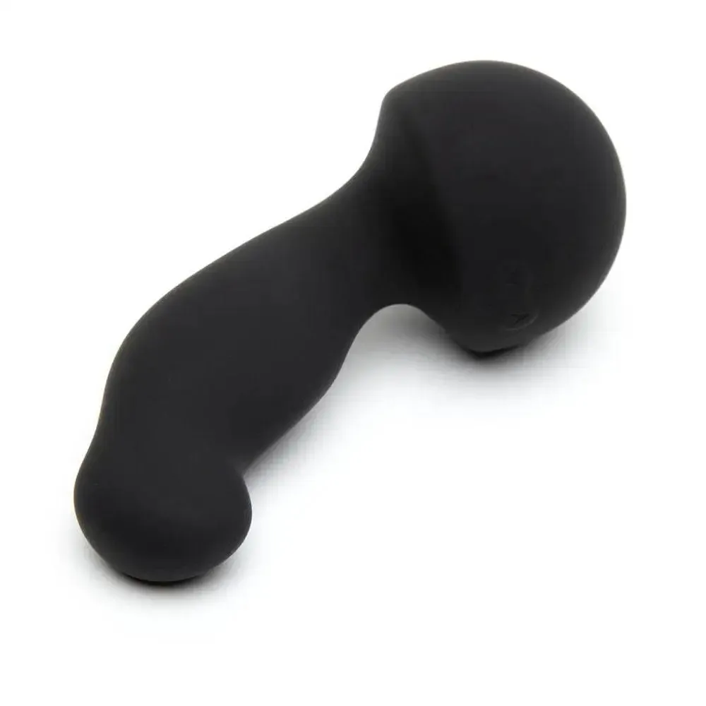 Nexus Silicone Black Unisex Rechargeable Massager