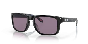 Oakley Holbrook High Resolution Collection Sunglasses - Polished Black with Prizm Grey Lenses