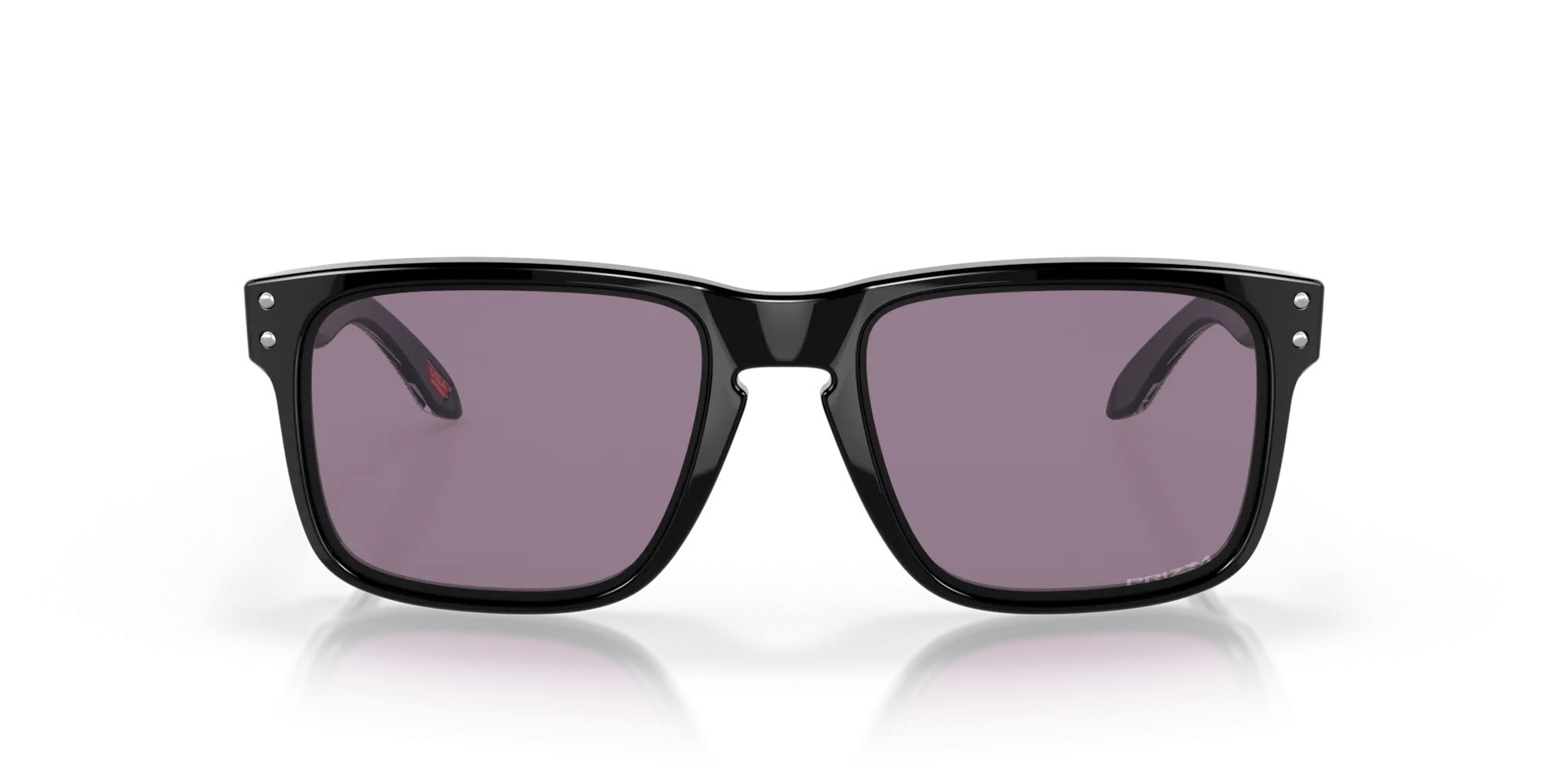 Oakley Holbrook High Resolution Collection Sunglasses - Polished Black with Prizm Grey Lenses