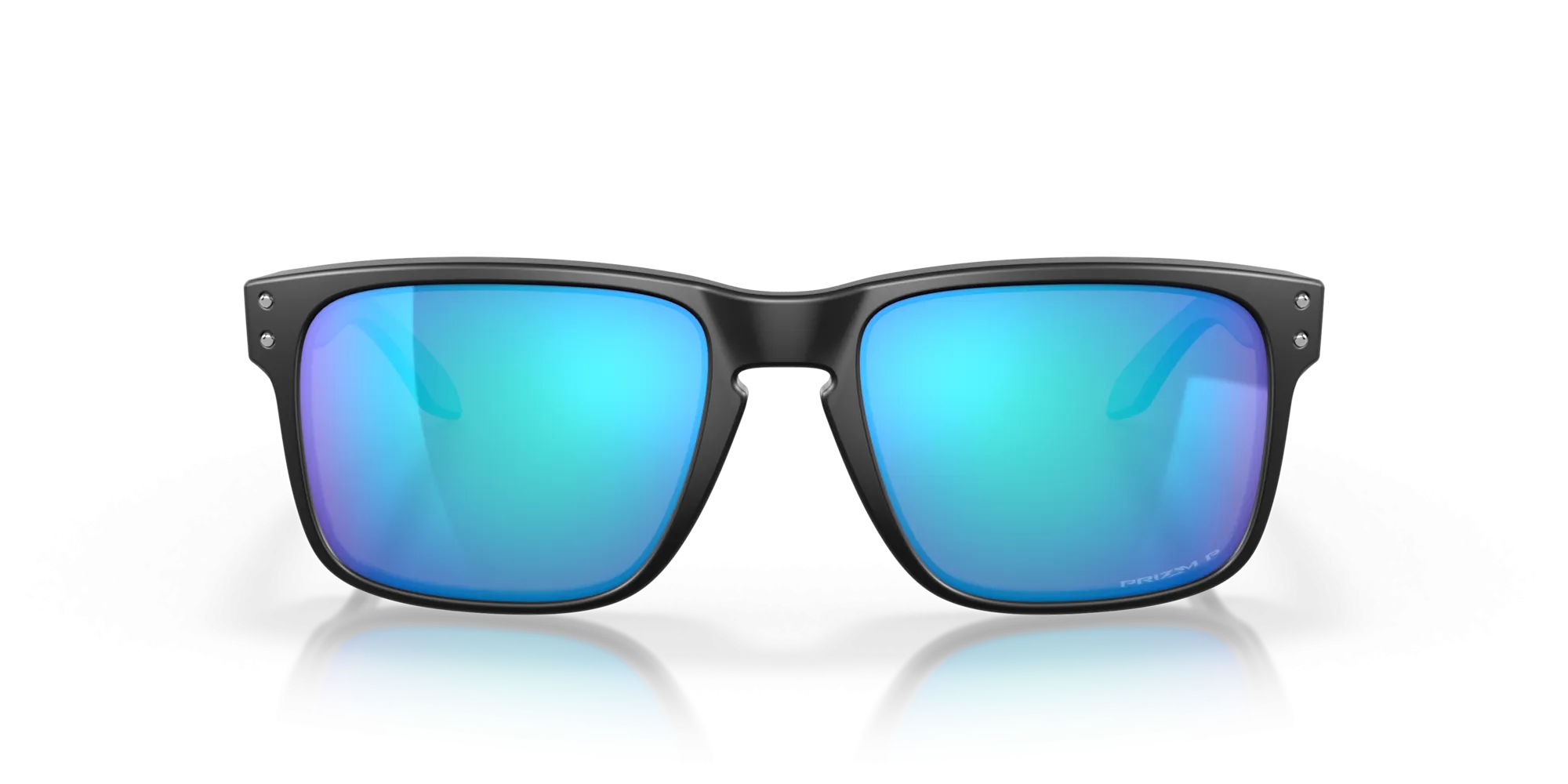 Oakley Holbrook Sunglasses - Matte Black w/ prizm Sapphire Iridium Polarized