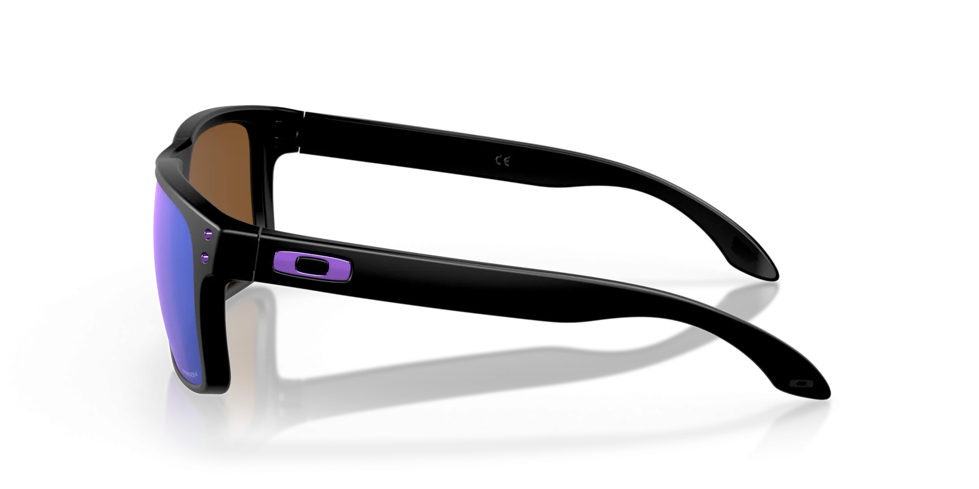 Oakley Holbrook Sunglasses - Matte Black w/ prizm Violet