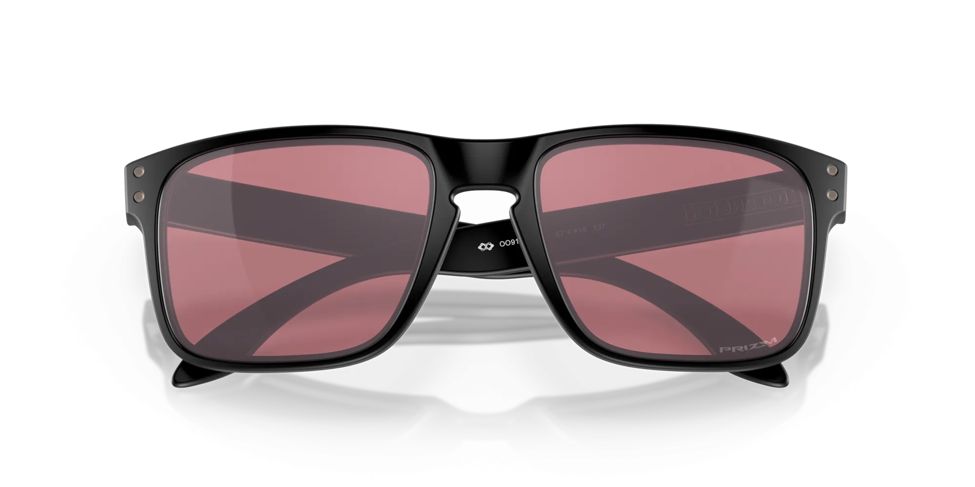 Oakley Holbrook Sunglasses - Matte Black with Prizm Dark Golf Lenses