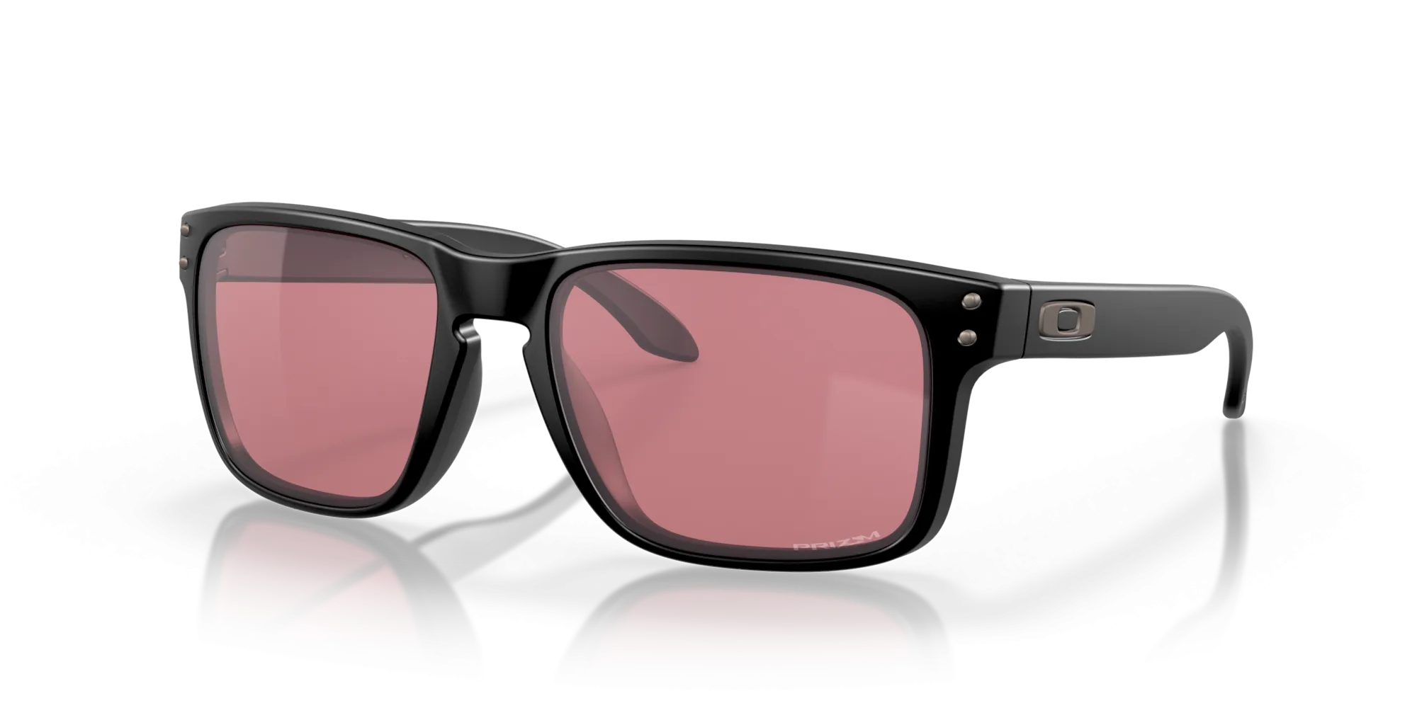 Oakley Holbrook Sunglasses - Matte Black with Prizm Dark Golf Lenses