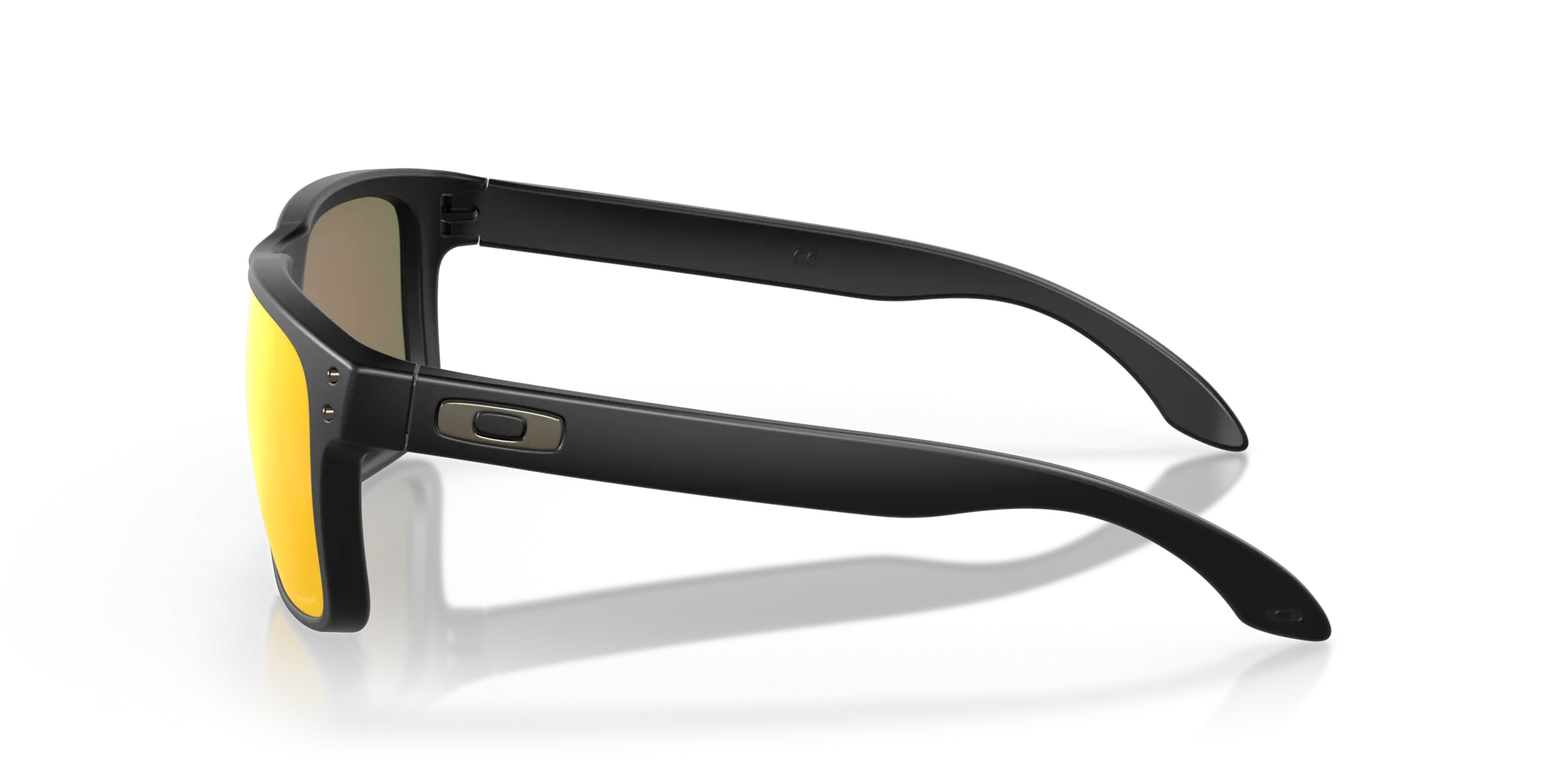 Oakley Holbrook Sunglasses - Matte Black with Prizm Ruby Lenses