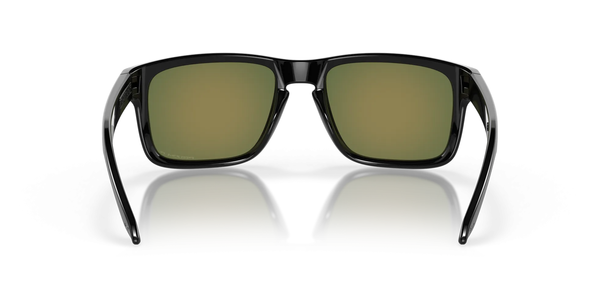 Oakley Holbrook Sunglasses - Polished Black with Polarized Prizm Ruby Lenses