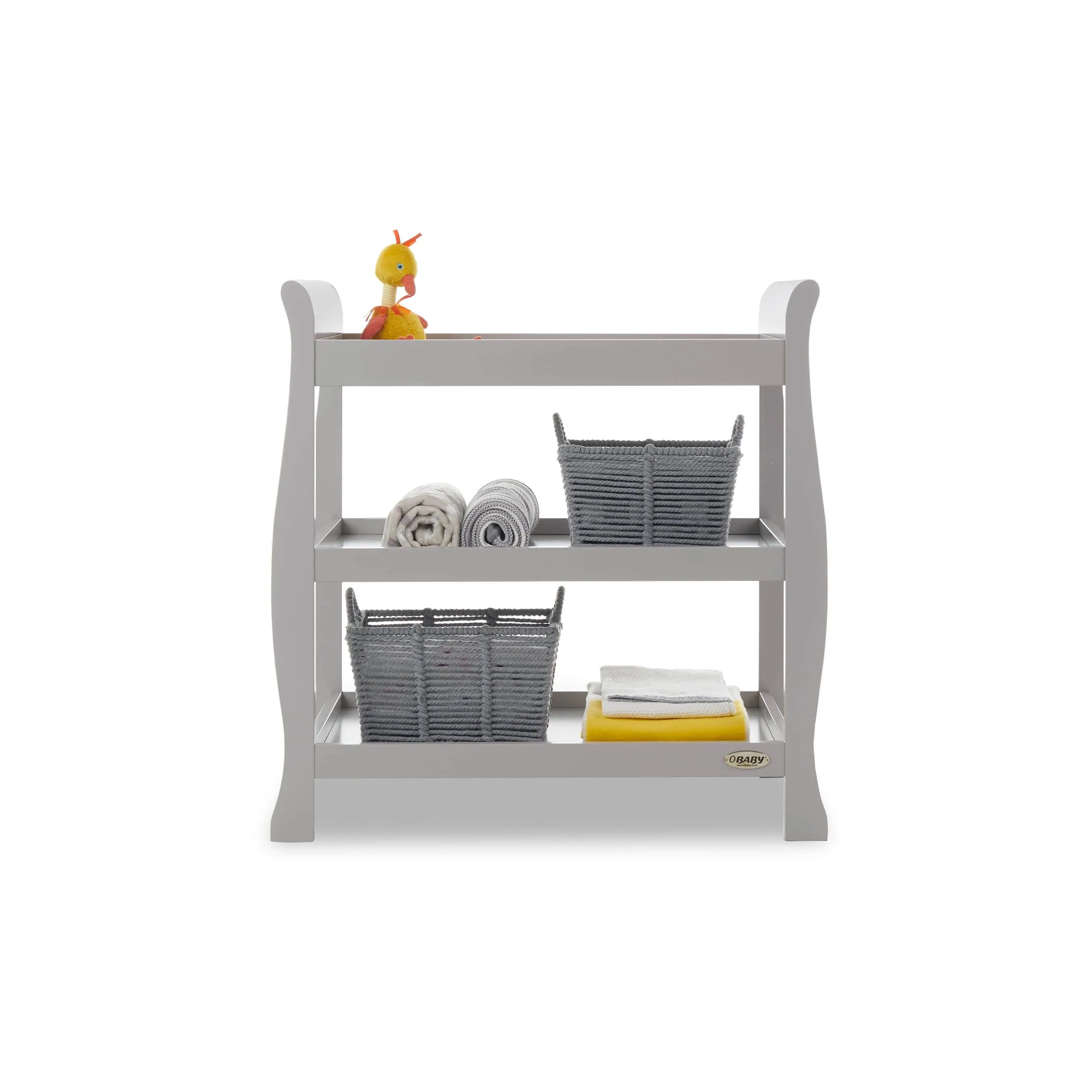 Obaby Stamford Space Saver 3 Piece Room Set - Warm Grey