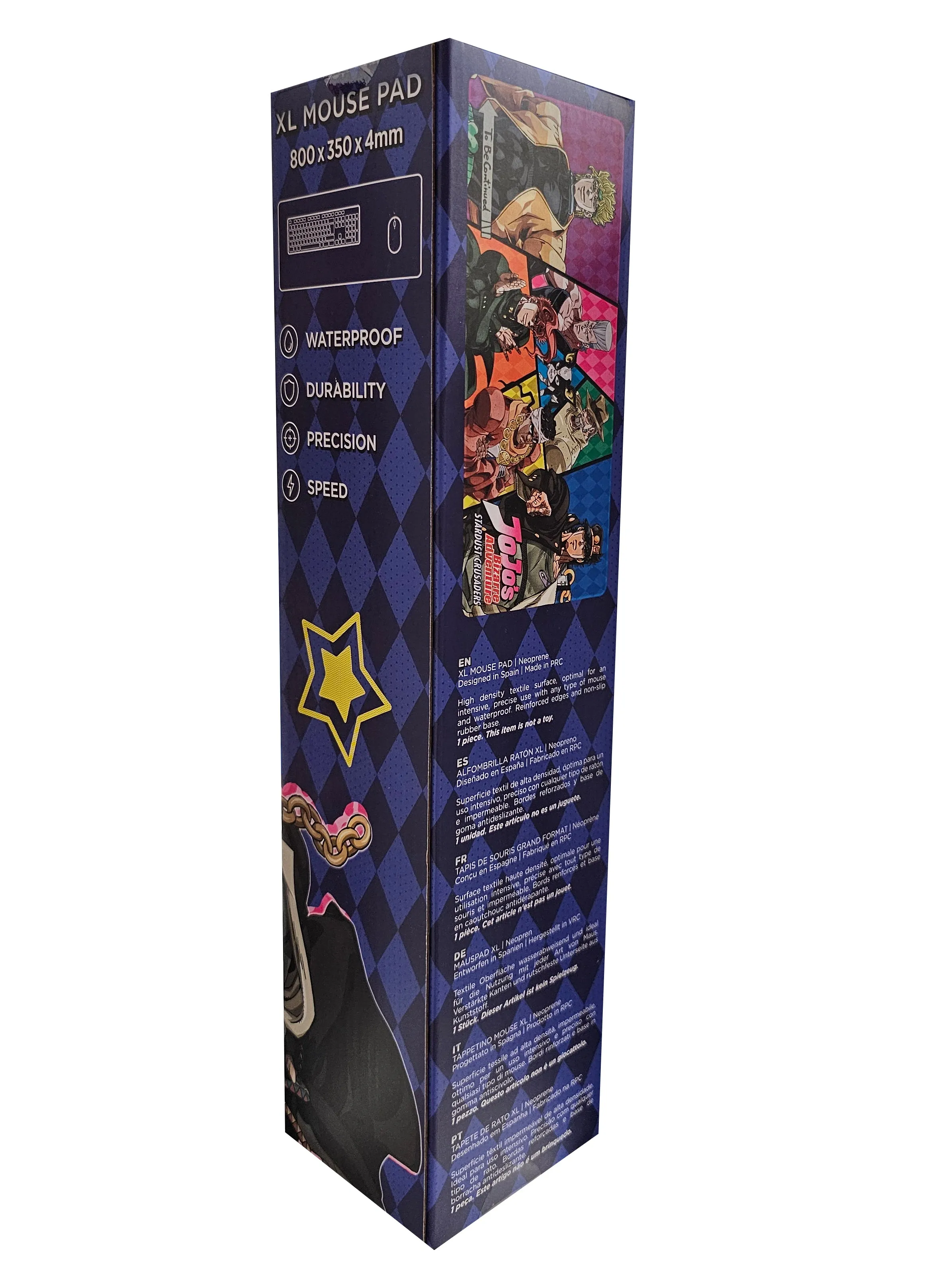 Official JoJo's Bizarre Adventure Gaming Mouse Pad / mat - XL - 80cm - TOEI ANIMATION
