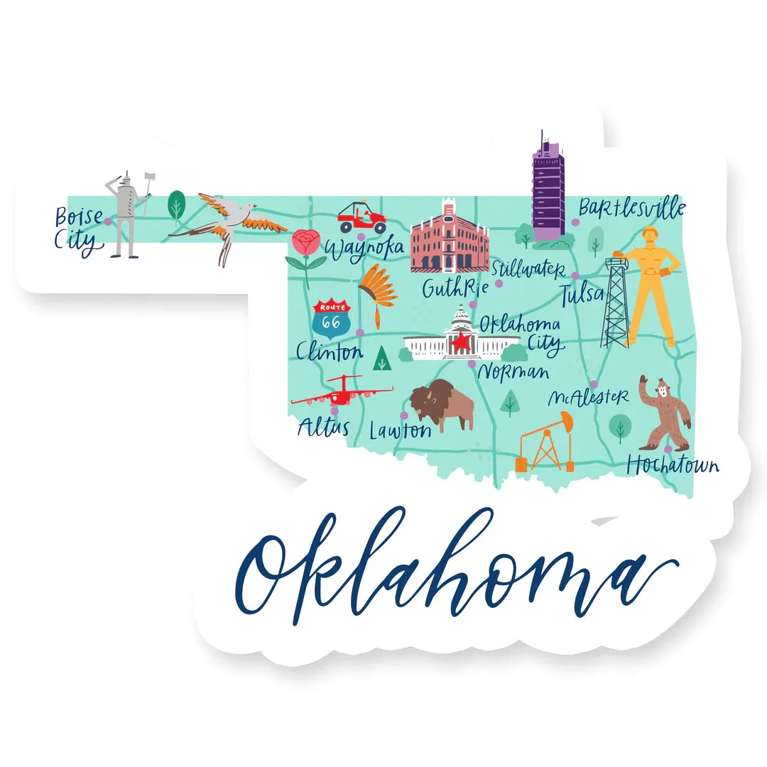 Oklahoma State Sticker