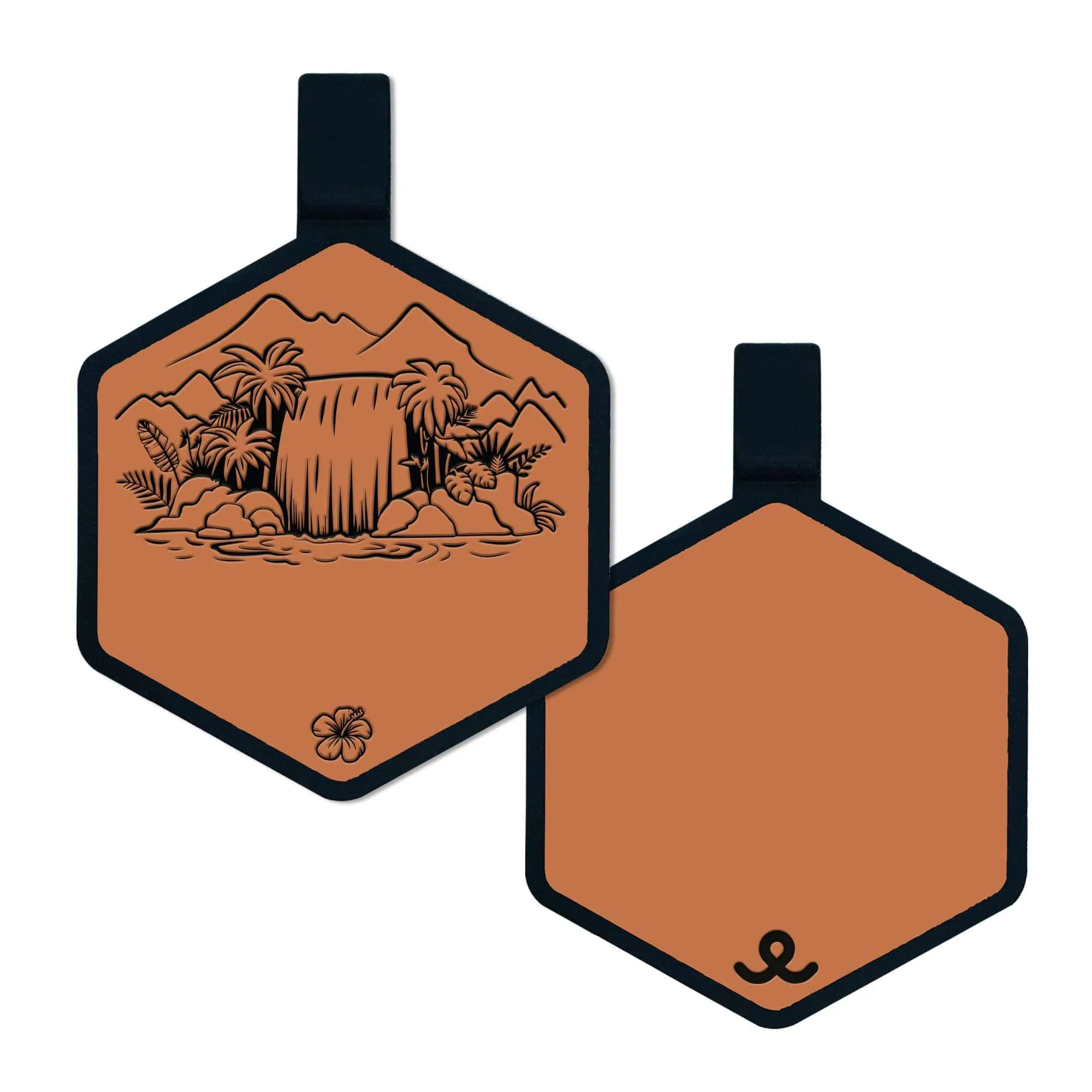 Paradise Falls Silicone ID Tag