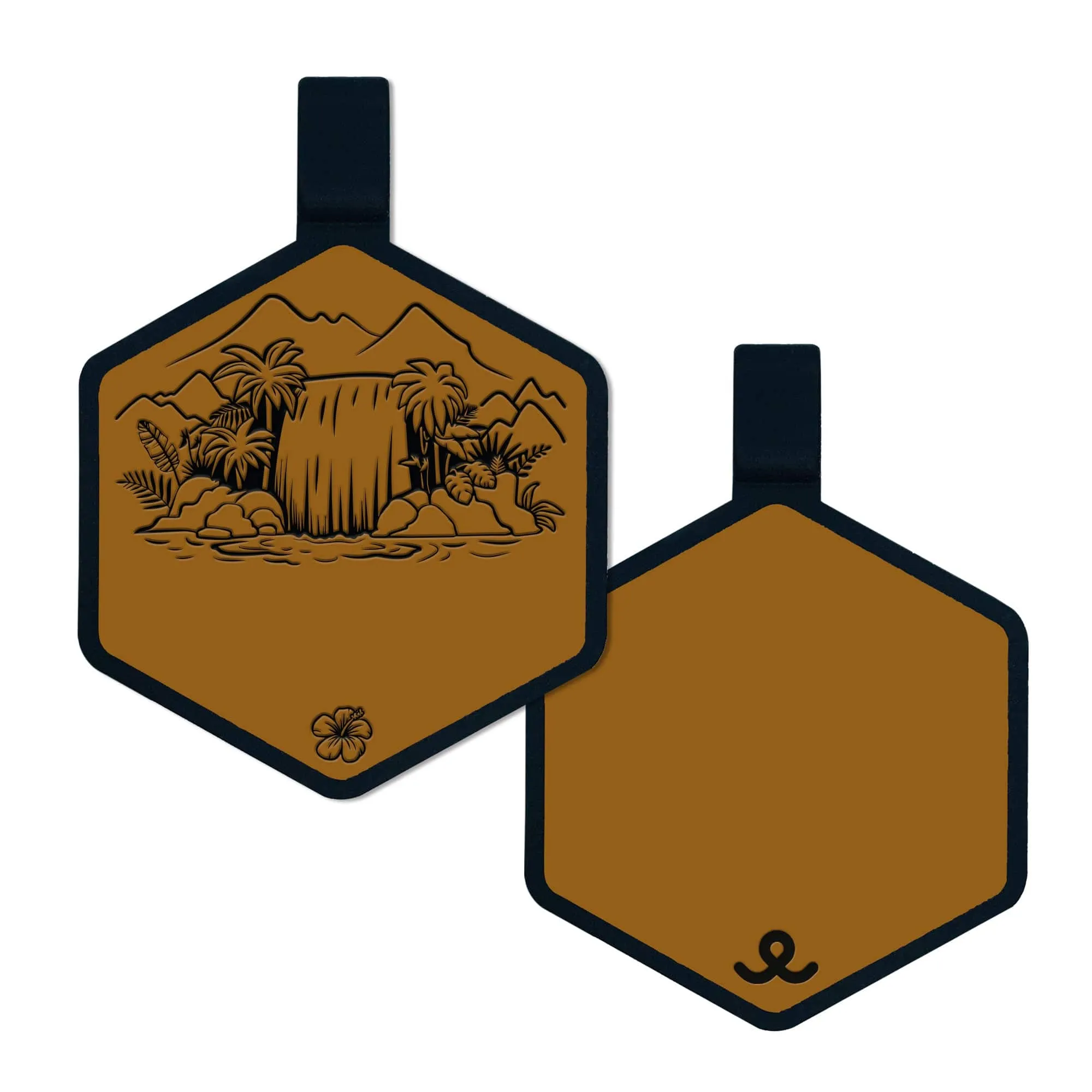 Paradise Falls Silicone ID Tag