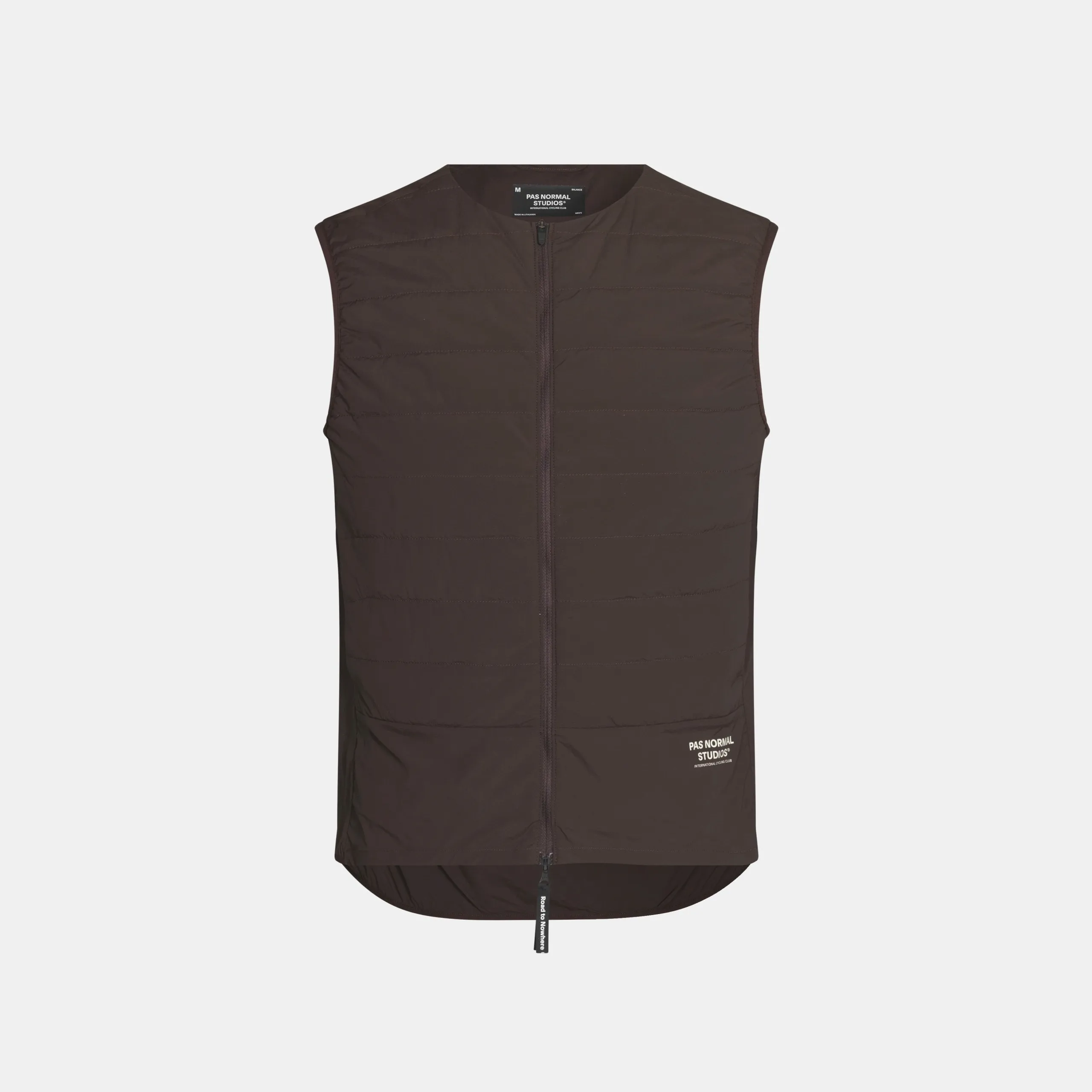 Pas Normal Studios Balance Insulated Vest - Dark Red