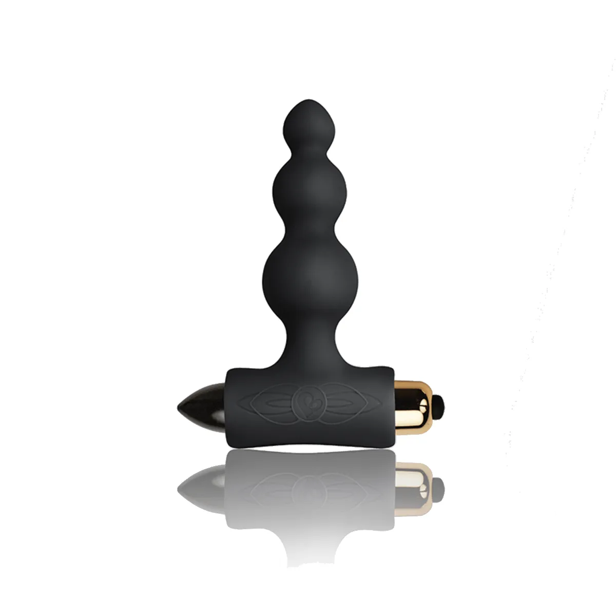 Petite Sensations Bubbles Black VIBRATING ANAL BEADS