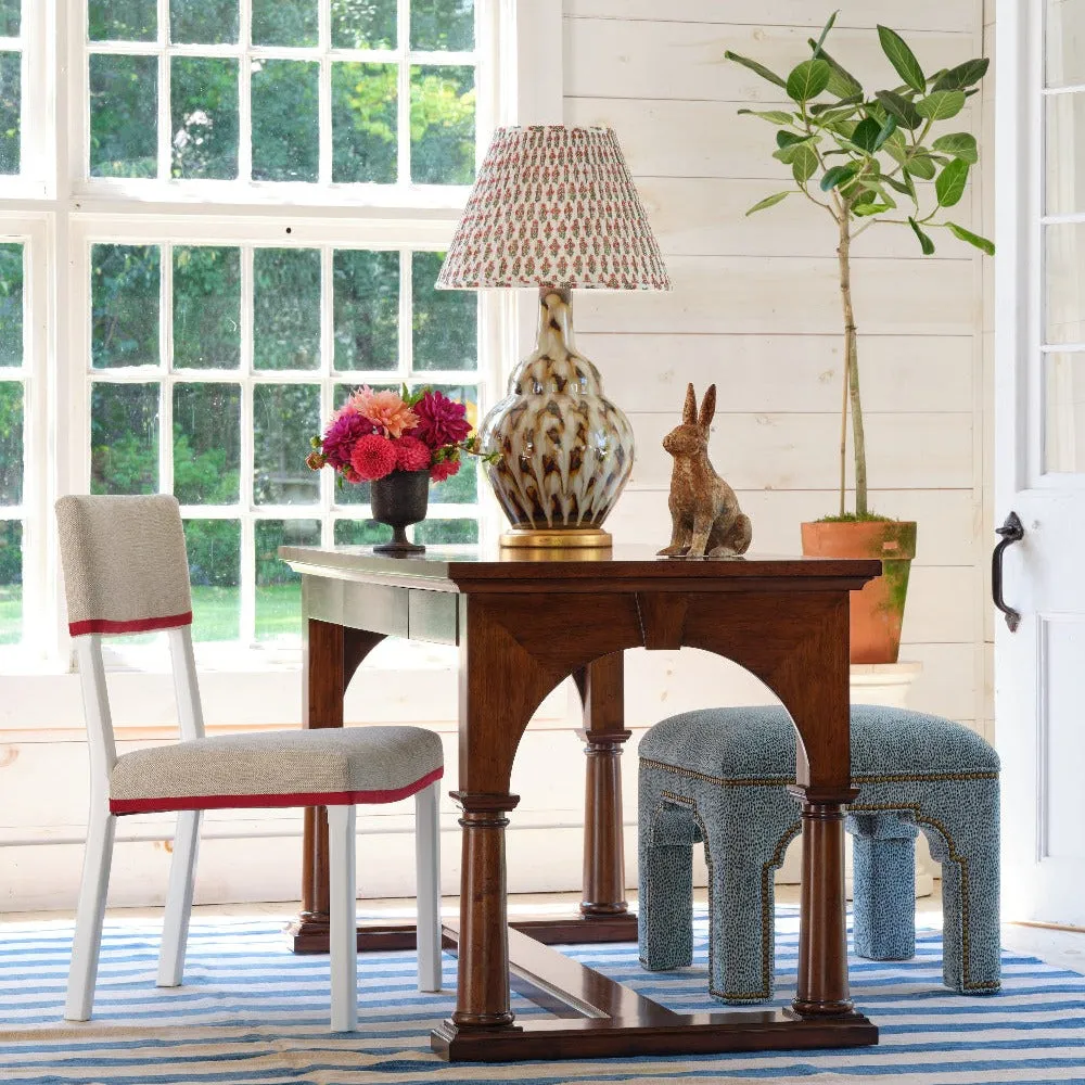 Pheasant Feather Lamp (Brown)