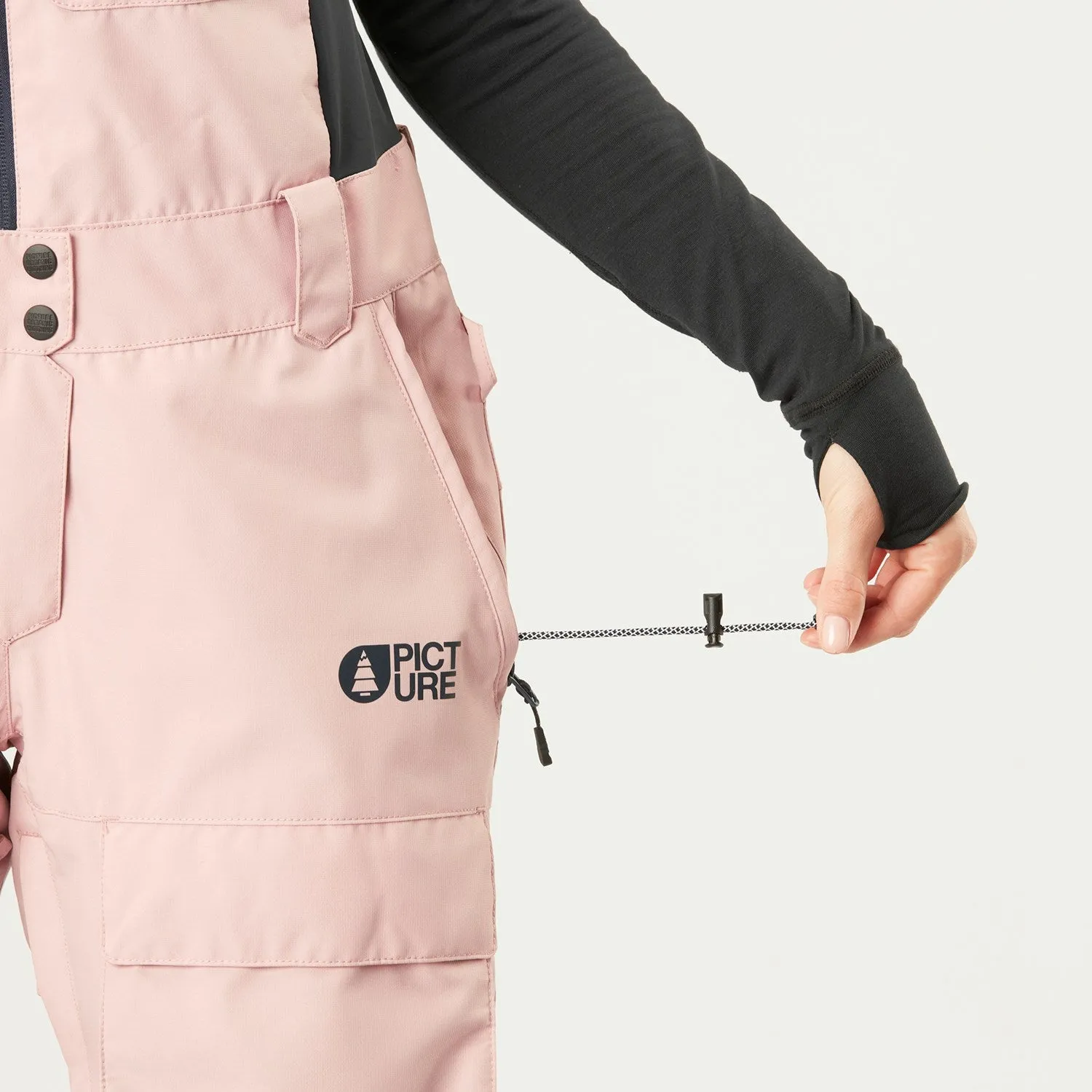 Picture Organic Brita Bib Pants Womens Shadow Grey