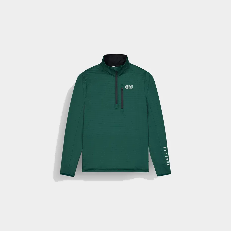 Picture Organic Men's Bake Grid 1/4 Zip Fleece 2025