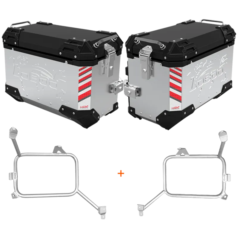 PIKE TRACKER Series Side Cases and Top Case-KTM 390Adventure (2021- )