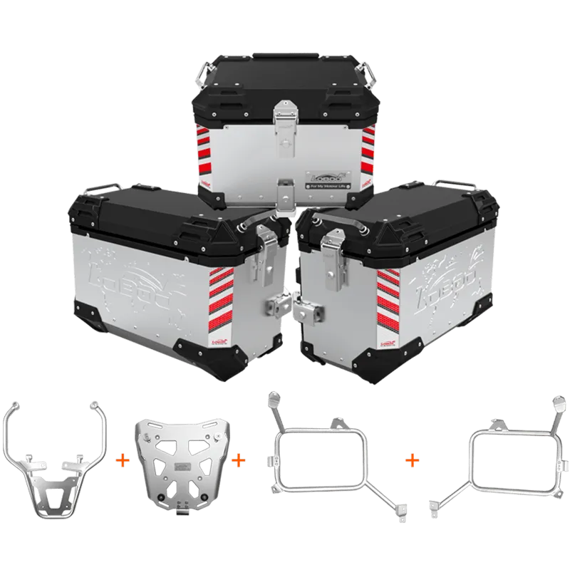 PIKE TRACKER Series Side Cases and Top Case-KTM 390Adventure (2021- )
