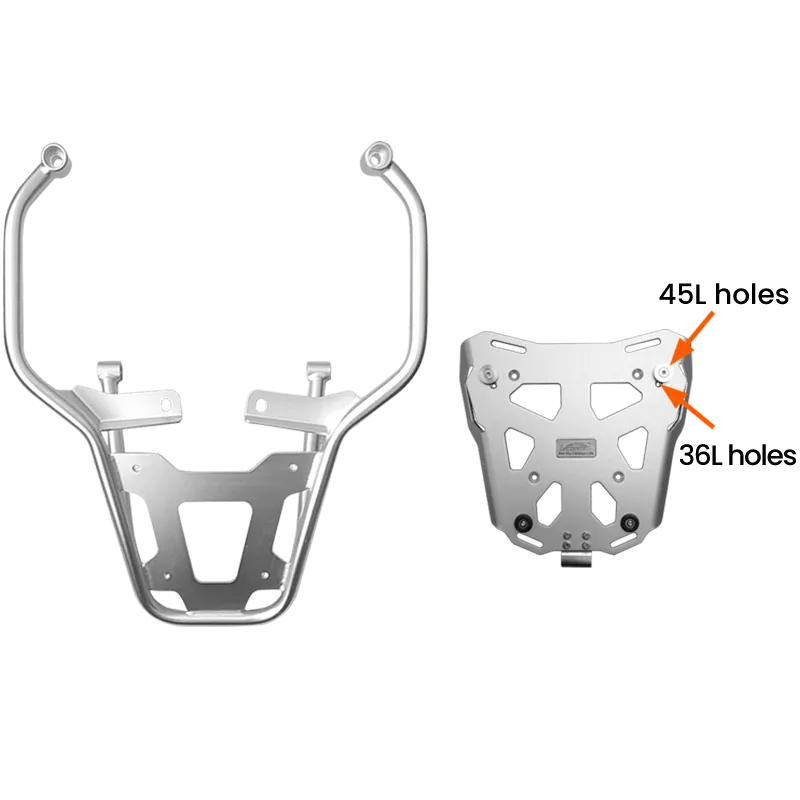 PIKE TRACKER Series Side Cases and Top Case-KTM 390Adventure (2021- )