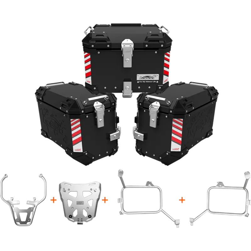 PIKE TRACKER Series Side Cases and Top Case-KTM 390Adventure (2021- )