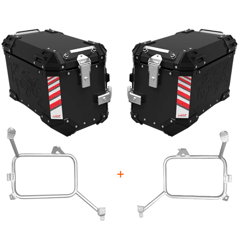 PIKE TRACKER Series Side Cases and Top Case-KTM 390Adventure (2021- )