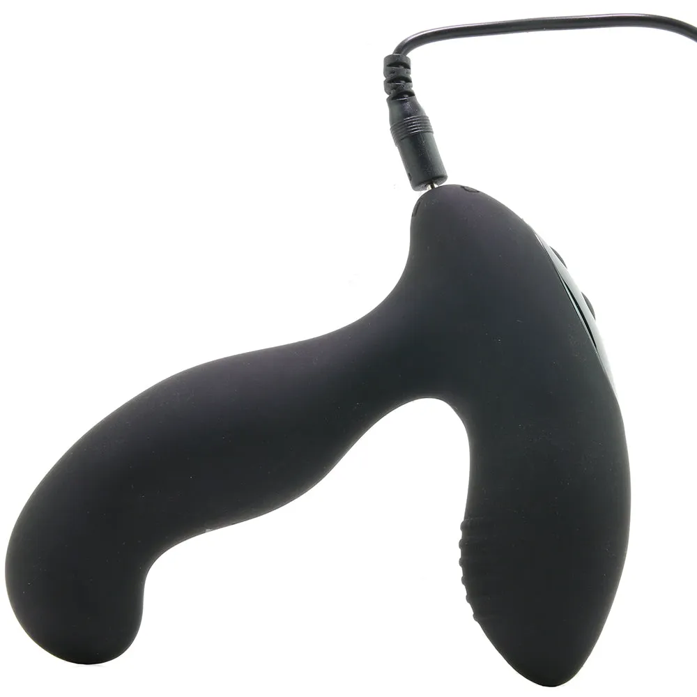 Pipedream Anal Fantasy Elite Collection Rechargeable Vibrating Silicone Electro Stim Prostate Vibe Black