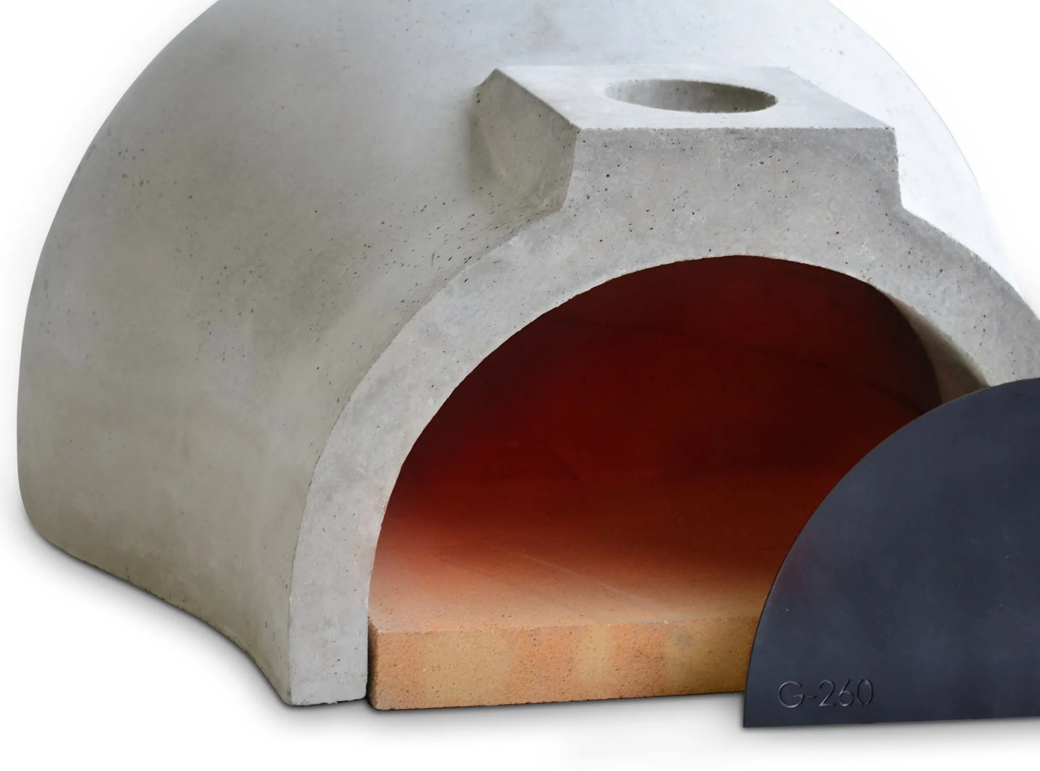 Pizza Oven Kit Single Piece Dome Garzoni 260