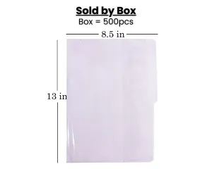 Plastic Folder Jacket Long